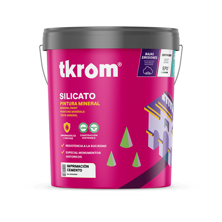 IMPRIMACION CEMENTO PINTURA AL SILICATO