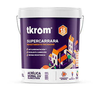 SUPERCARRARA ACRÍLICA MURAL UV EXTRA